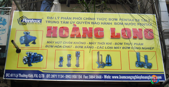 Công ty quảng cáo Sao Hà Nội chuyên thi công làm bảng hiệu chữ nổi tại khu vực thành phố Hà Nội,